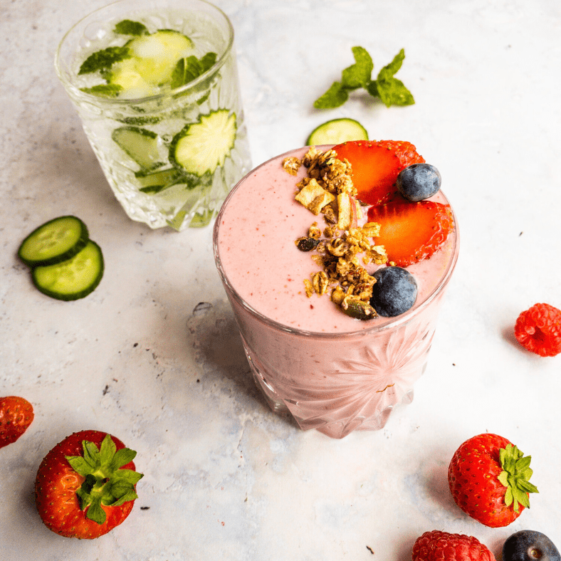 Berry-Kefir Smoothie