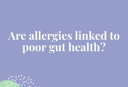 Are allergies linked to poor gut health