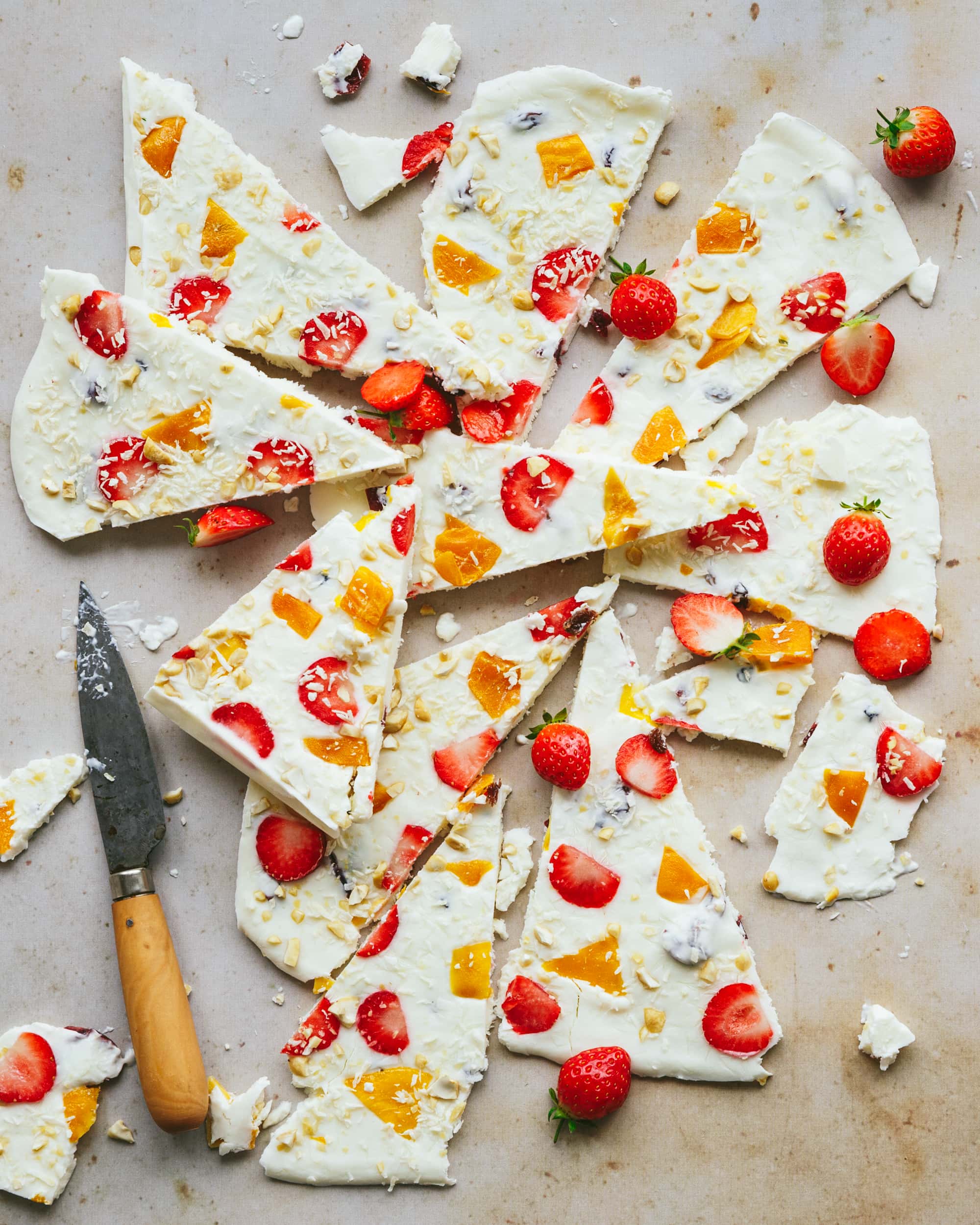 Frozen live yoghurt bark | The Gut Health Doctor