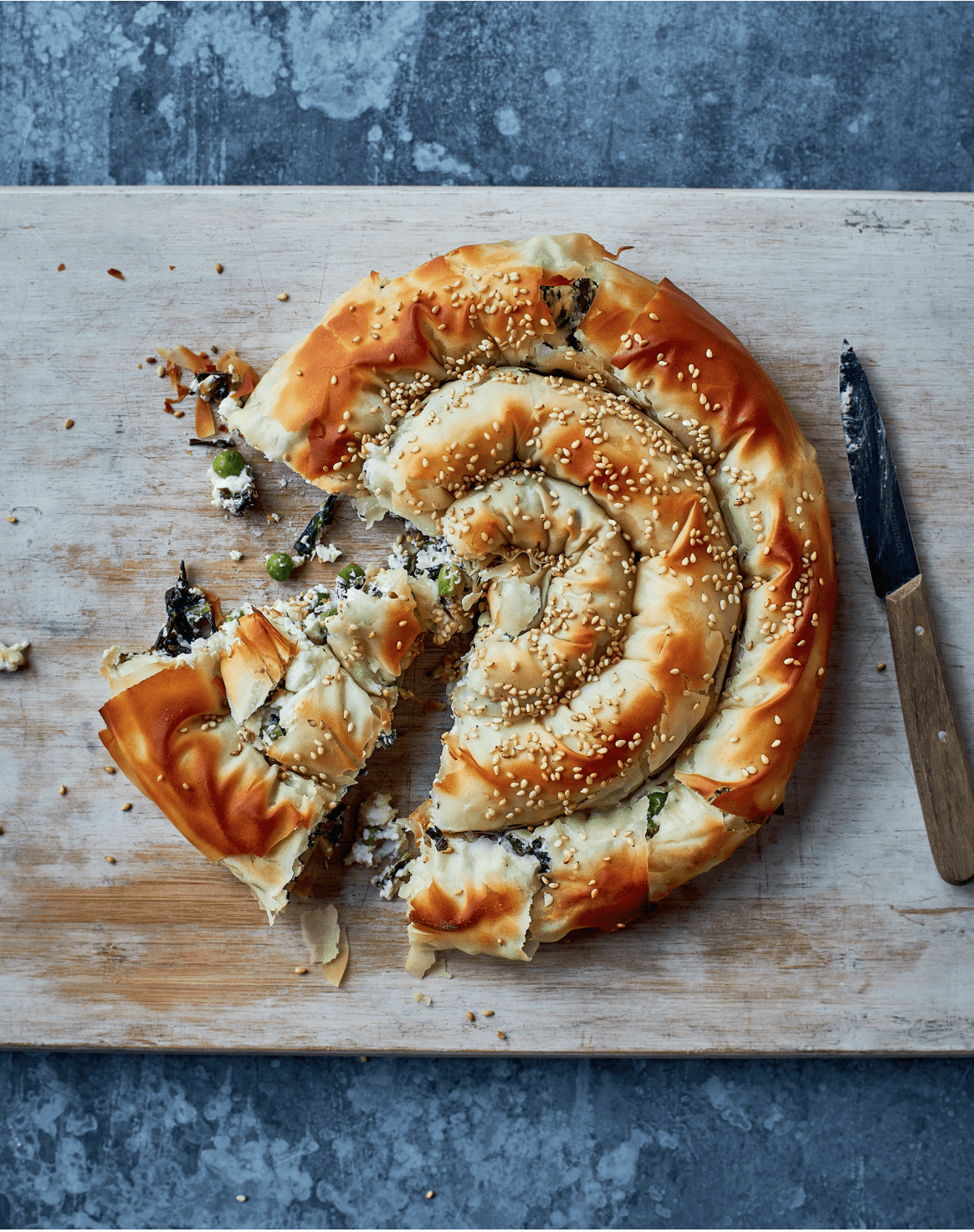 Filo swirl all-the-greens | The Gut Health Doctor