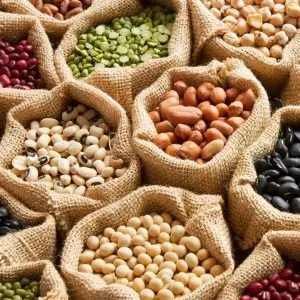 A mixture of legumes