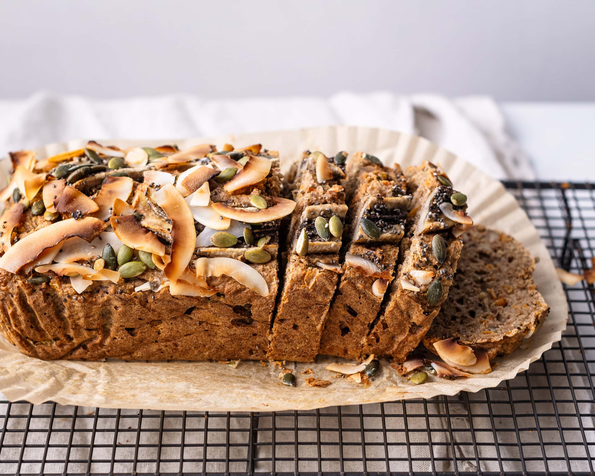 High-fibre banana, fig & courgette loaf | The Gut Health Doctor