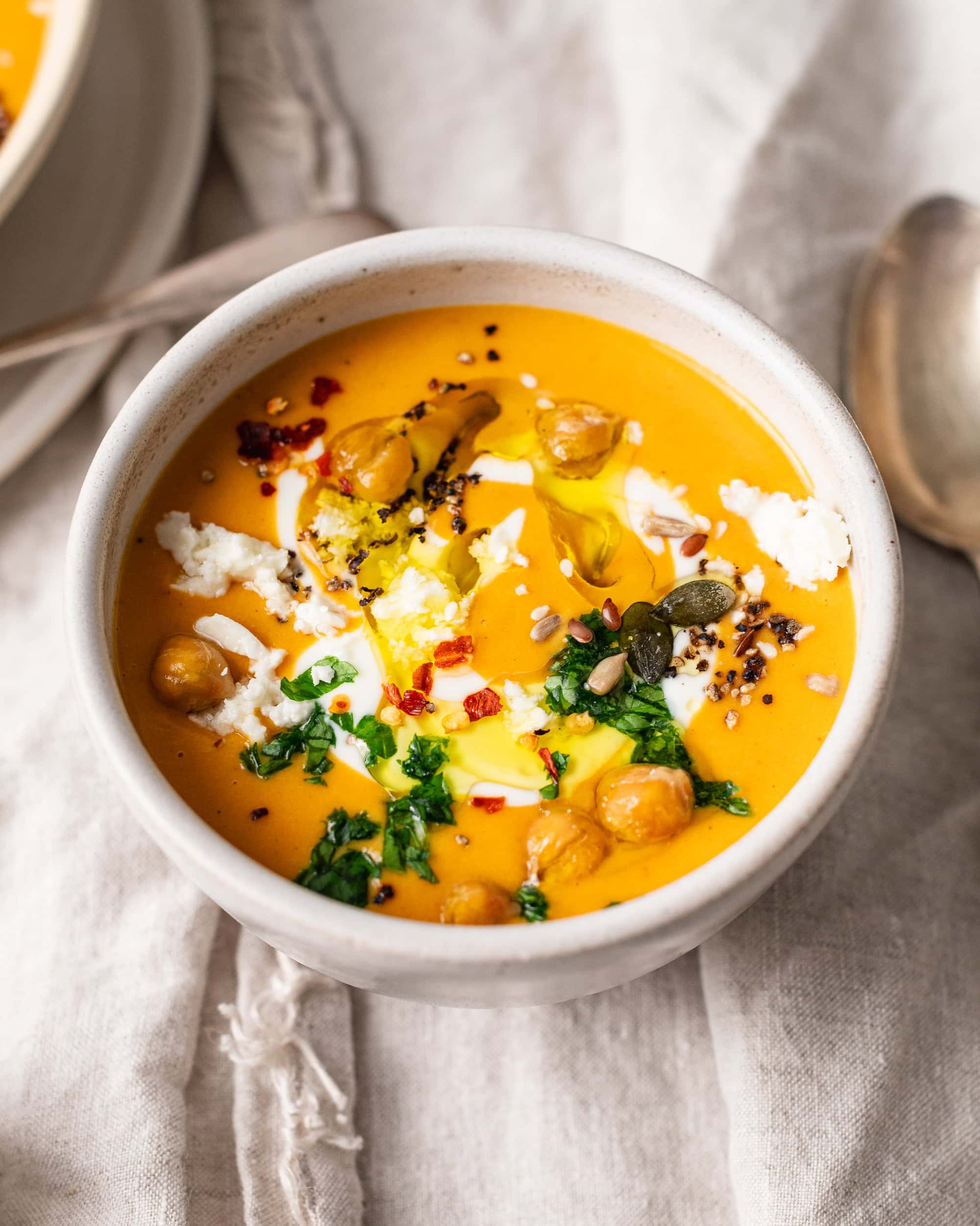 Protein-loaded pumpkin soup | The Gut Health Doctor