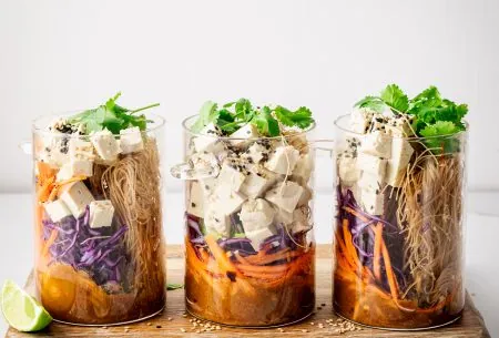 A photo of 3 of the immunity jars on a table, side-by-side