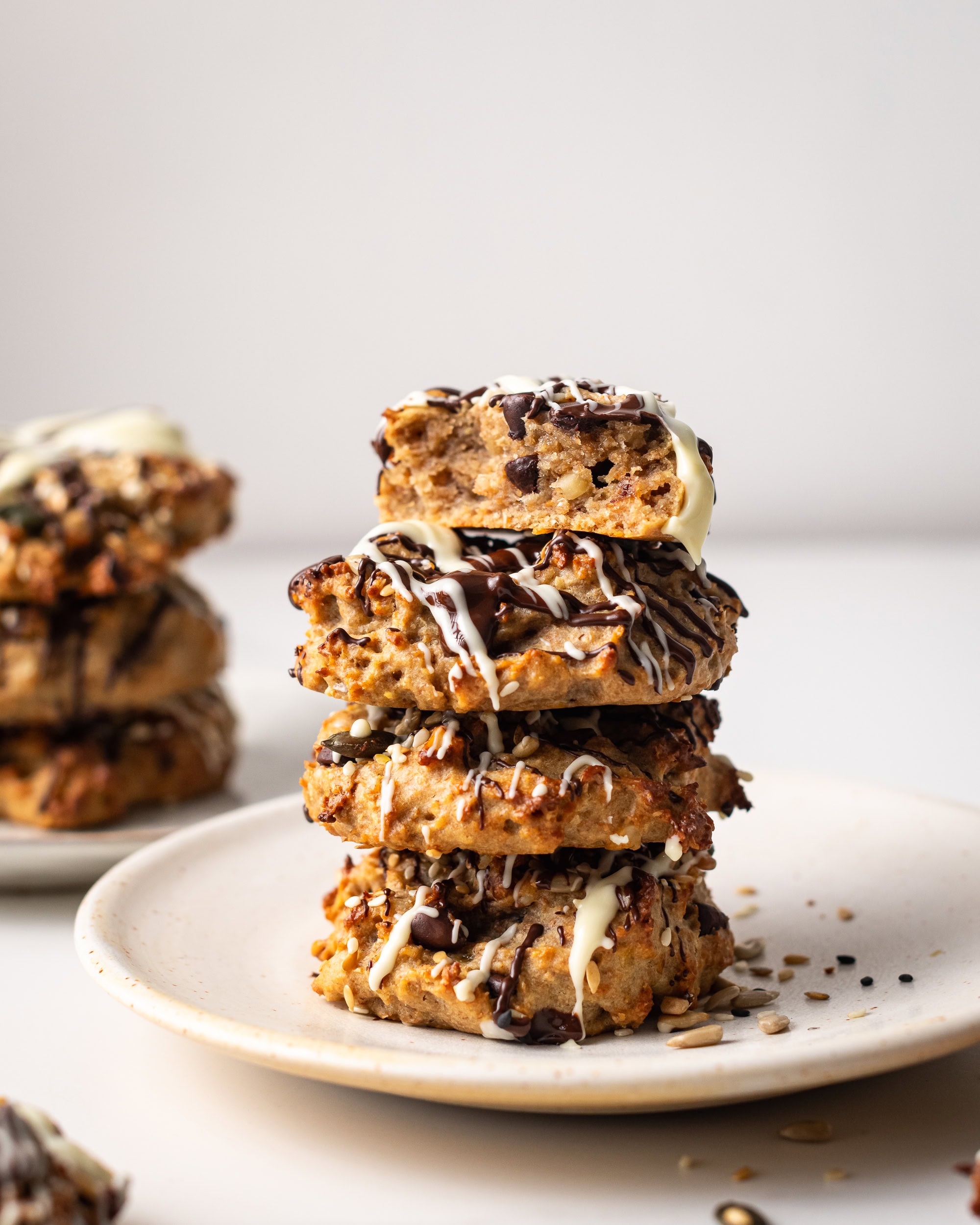 Chunky monkey polyphenol-rich cookies | The Gut Health Doctor