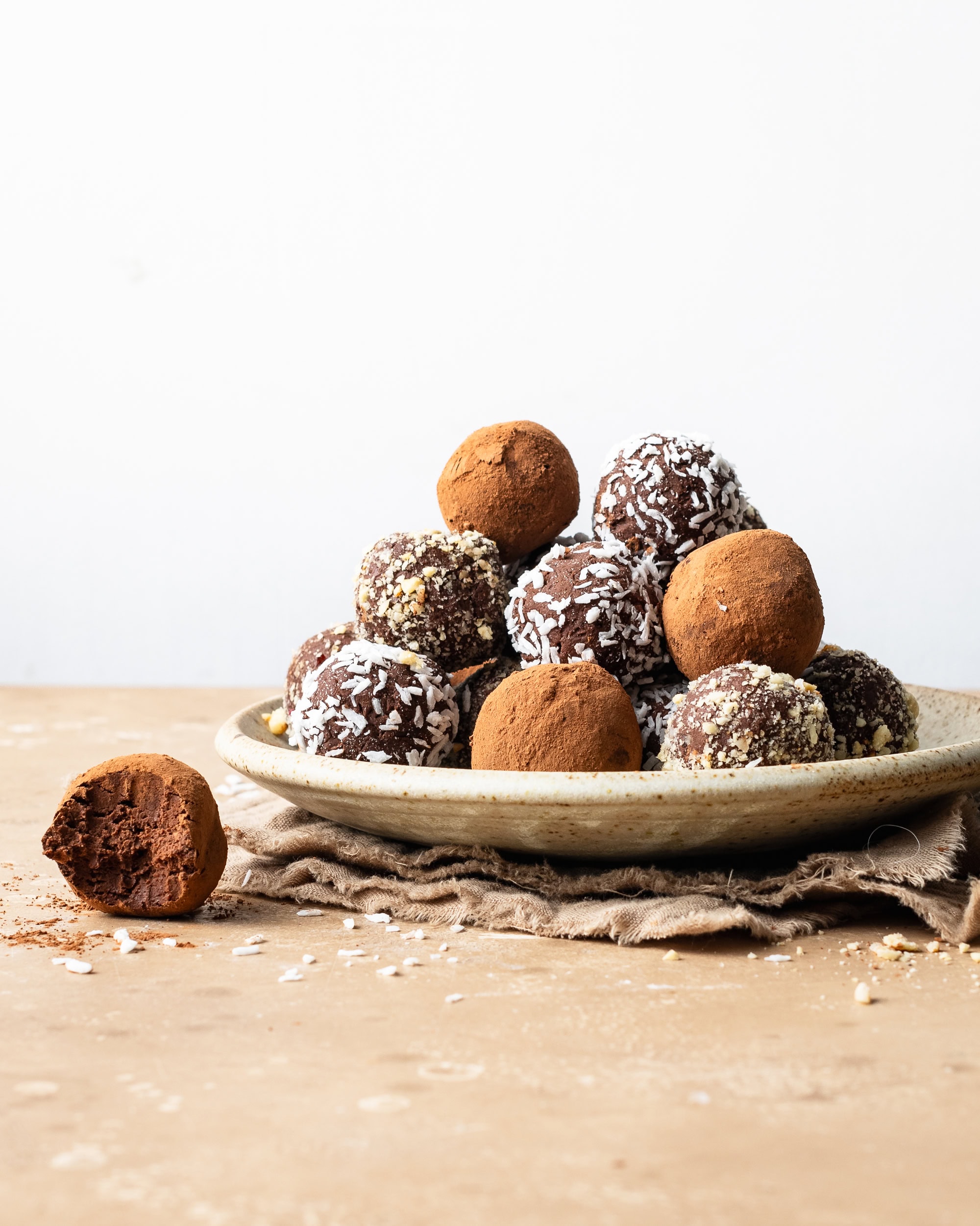 Prebiotic-rich chocolate truffles | The Gut Health Doctor