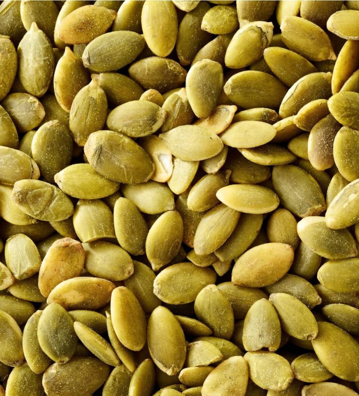 A photo of pumpkin seeds